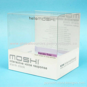 Transparent large plastic box, customized sizes and prints available, 15-year manufacturer
